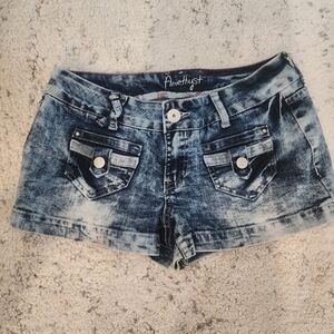 Amethyst Jeans Blue Denim Women's Shorts